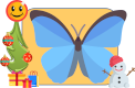 8 GRUDNIA  2023 - Zajęcia otwarte dla rodziców - wykonanie kartek świątecznych dla hospicjum - grupa Motylki